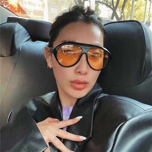 

sunglasses 2023 new family new fashion personality toad plate male star same sunglasses gg0479s, White;black