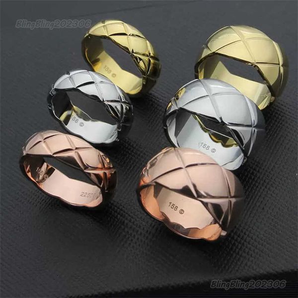 

silver ring men and women lozenge rings for fashion couple gift