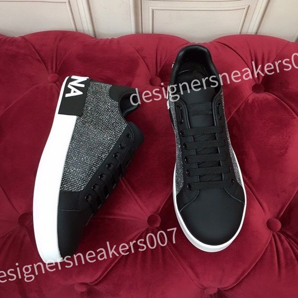 

new luxury designer sneakers plate-forme shoes man pop color matching running shoes trend light fashion all match color casual lace-up hc210, Black