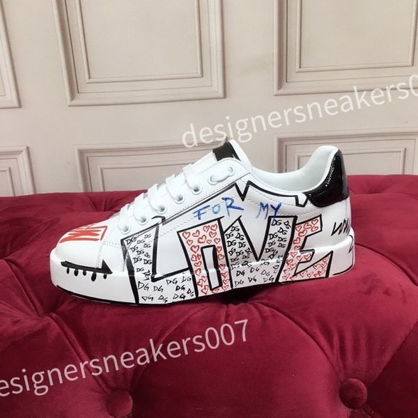 

new luxury casual shoes white leather calfskin sneakers shoes fashion comfort outdoor trainers men's pop lace up walking shoe hc210805, Black