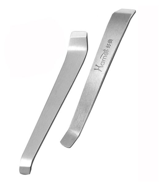 

stainless steel metal car crowbar car auto fastener remover trim pry tools for door panel, audio radio panel, molding, dashboards and wheel