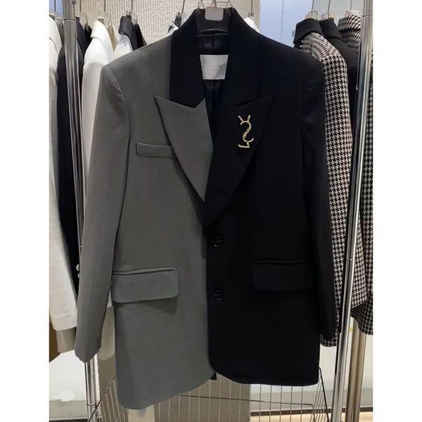 

women's designer blazers jackets coats clothing letters spring new released, White;black