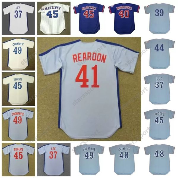 

montreal expos vintage baseball jersey 37 bill lee 1979 39 coco laboy 1969 rodriguez reardon morton martinez rogers alou48 ross grimsley 197, Blue;black