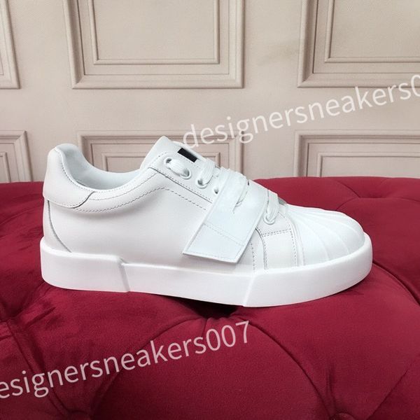 

2023 new luxury famous runner brand calfskin sneakers shoes for men walking design rubber sole outdoor sports trainers 35-45 hc210804, Black