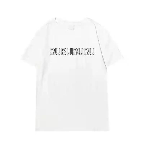

burbee designers men's t-shirts summer loose mens tees fashion man s casual shirt luxurys clothing street shorts sleeve clothes women t, White;black