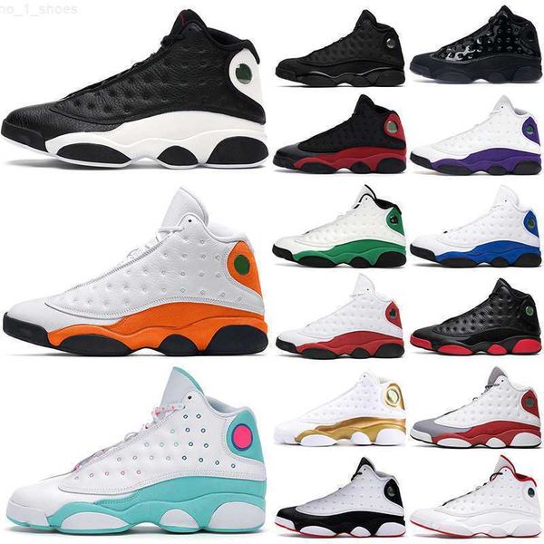 

hipping red flint jumpman 13s basketball shoes for men women 13 hyper royal court purple #35 aurora green olive black cat mens trainers air