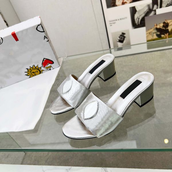 

heels with box women shoes designer sandals quality genuine leather sandals heel height sandal flat shoe slides slippers by sh10 s346 006, Black