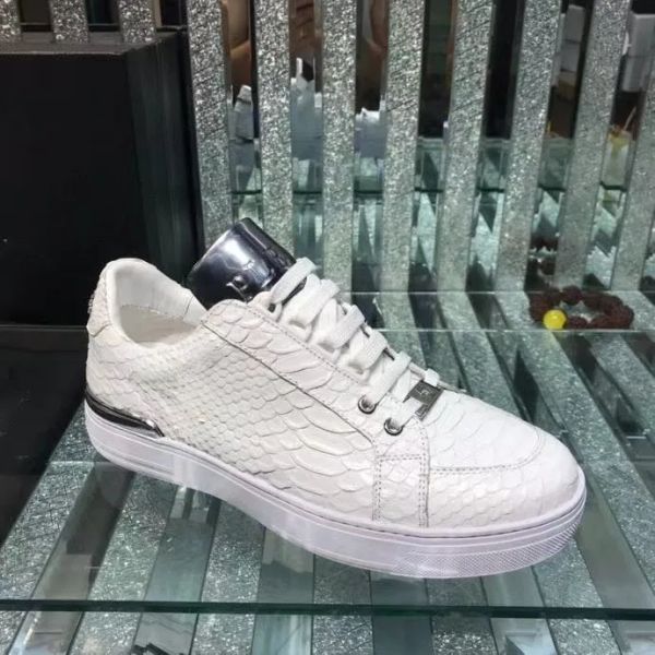 

casual shoes designer hand-painted men women sneakers platform leather luminous cartoon trainer shimmer lace-up brand walking running skate, Black