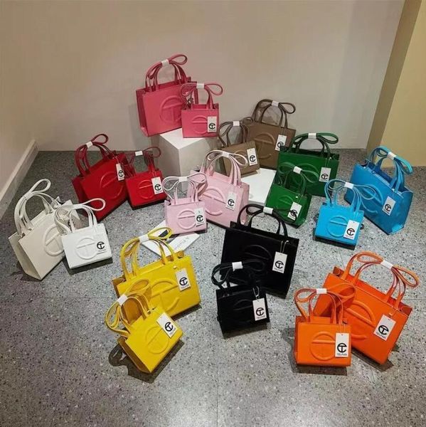 

telfars bag shoulder bags soft leather designer handbags women handbag crossbody luxury tote shopping pink white purse designer bag satchels