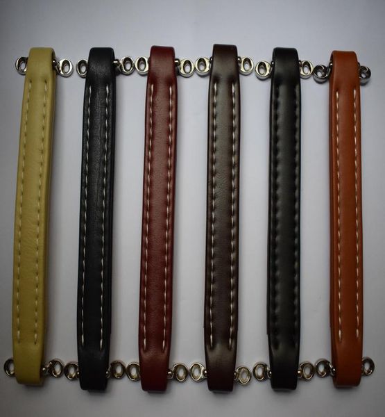 

vintage guitar amp amplifier leather handle six color brown orange claret black cream preppy navy5400412