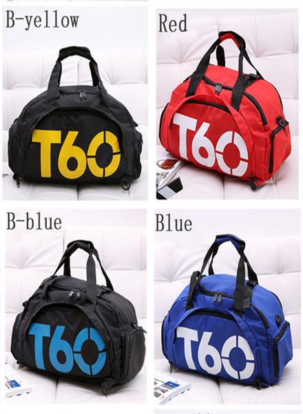 

new men sport gym bag women fitness waterproof outdoor separate space for shoes pouch hide backpack sac de t60 j12094336361