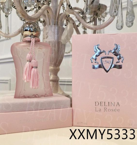 

new arrival woman perfumes fragrance spray 75ml delina rosee eau de parfum edp perfume parfums de-marly charming royal essence fast delivery