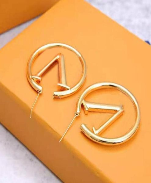 

new fashion womens big circle simple earrings hoop earrings for woman 205298, Golden;silver
