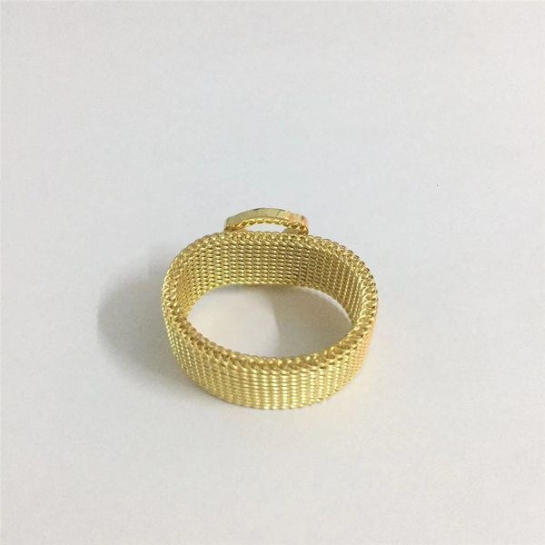 

wedding rings stainless steel mesh bear trendy animal sharp jewelry men party gifts hollow jewel 230710, Slivery;golden