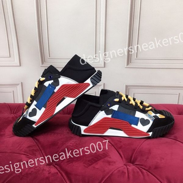

2023 new luxury designer shoes men designers classics sneaker women platform leather casual shoe low lace up sneakers hc210813, Black