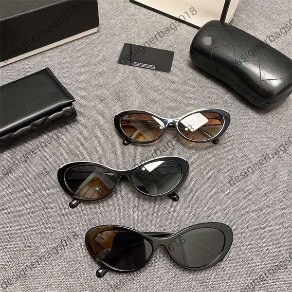 

xiaoxiangjia ch5416 oval sunglasses star ins same letter series, White;black
