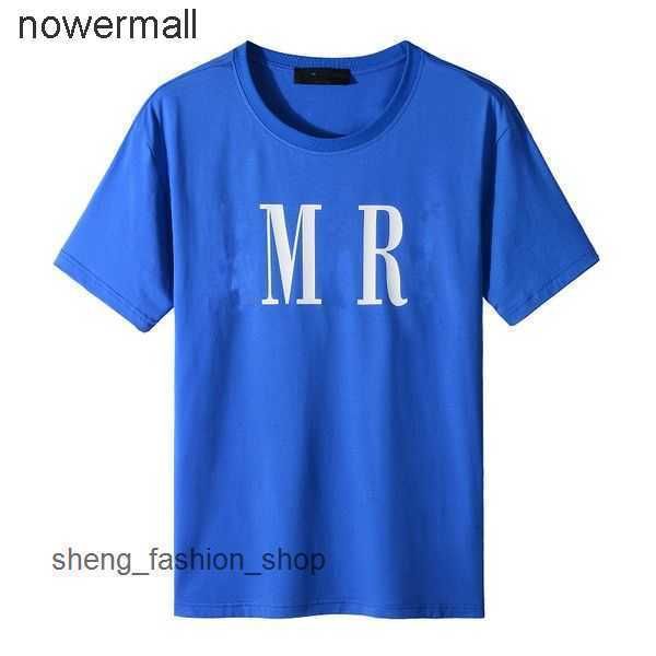 

short amirly mens womens designer t shirts luxury men paint drip printed t-shirt quality cotton sleeve casual tees hip hop 5 73t2, White;black