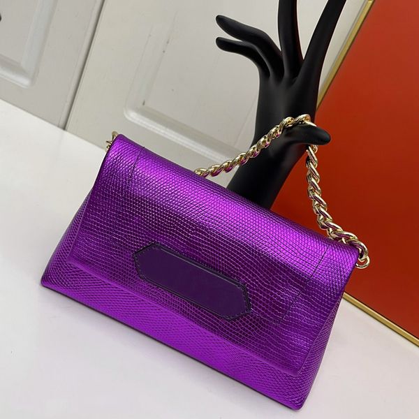 

designer handbag women's fashion 7a genuine leather chain hand grab bag us brand luxury flap logo print makeup totes bag
