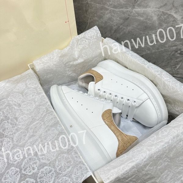 

sneakers designer casual shoes men shoe white calfskin flat classic fashion breathable trainer sneaker size 35-46 xsd230414, Black