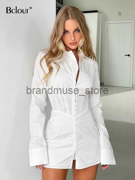 

basic casual dresses bclout spring white corset dress women 2023 tight long sleeve high waist mini dresses elegant party bodycon dresses fem, Black;gray