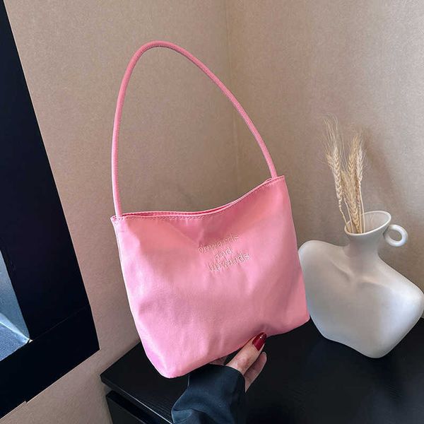 

niche mucu and ebony fashion commuting bag tote bag handheld small bag nylon shoulder bag