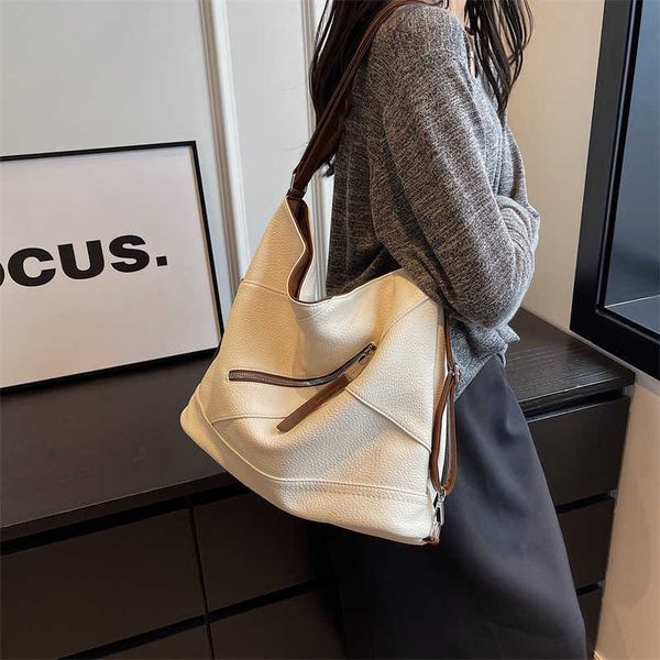 

new shoulder bag tote bag large capacity one shoulder crossbody bag travel leisure small group combination trendy women's bag
