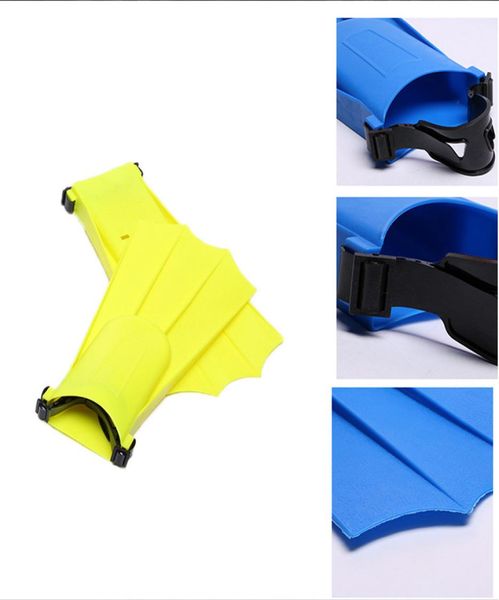 

orange 1pair swimming fins child swimming adjustable flippers for swimming monofin long fins for underwater hunting and diving5723548