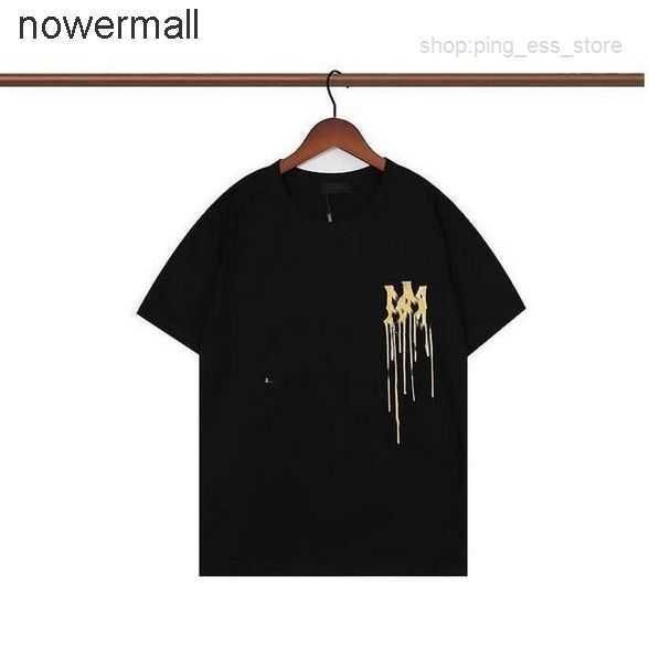 

womens fashion amirly t quality luxury shirt designer men's tees t-shirts man t-shirt summer short mens graffiti hip hop streetwear ts, White;black