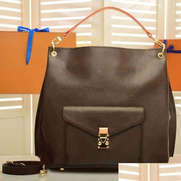 

wallets brands shoder bag leather handbags classic women totes large capacity shop tote fashion elegant brown flower handbag 40781 d dhqck, Red;black