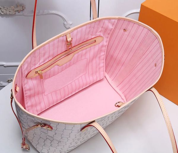 

designer luxury shopping bag 2pcs / set women's handbag with wallet leather fashion new bags women's handbags 40995, Black;red