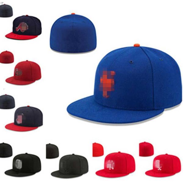 

baseball cap team fitted hats for men and cotton flat closed beanies flex sun cap mix order size 7-8, Blue;gray