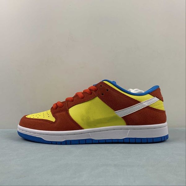 

sb dnks low basketball shoes bart simpson ret outdoor running sports sneakers shoes with original box