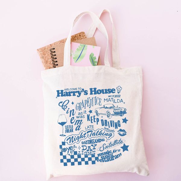 

tote Harry Styles Love On Tour Tote Bag, harry's house Tote Bag, Customize
