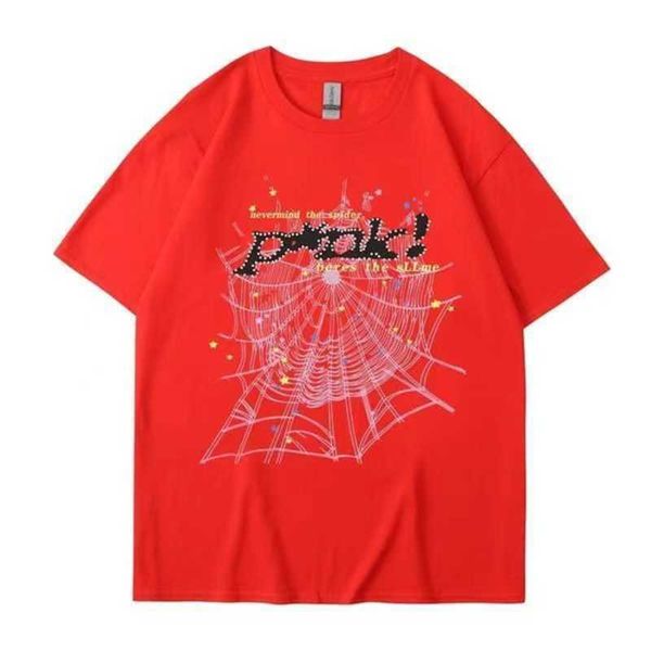 

hip hop sweatshirt men women t shirt sp5 designer tshirt 3d print short sleeve round neck pullover tee overszie y2k t-shirt 55555ptgb, White;black