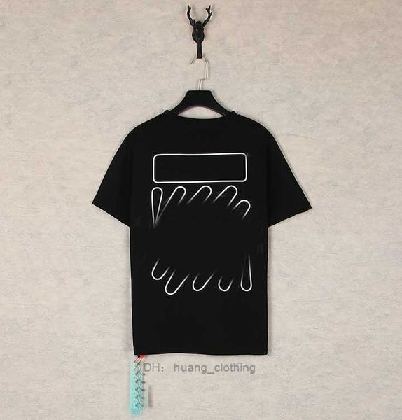 

2023summer designer fashion luxurys offes clothing mens and women loose tees man casual street graffiti shirt sweatshirtoff men's t-sh, White;black