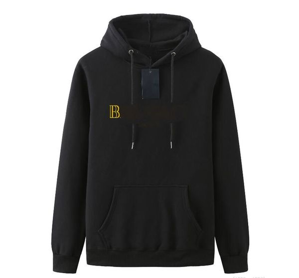 

new men's jackets hoodies letter pullover hoodie sweater for men and women lovers sweatshirts outdoors casual mens biker jacket coat si, Black
