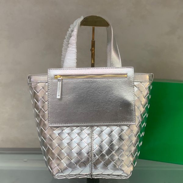 

new designer bag tote bag luxury bag women's shoulder bag stylish leather belt bag woven calfskin handbag