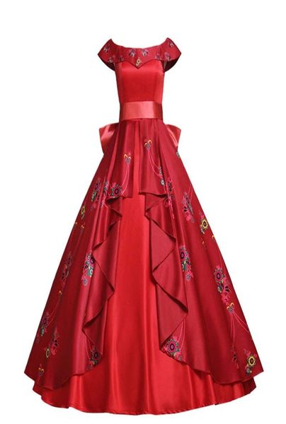 

women039s dress for elena of avalor princess cosplay adult01579735, Black;red