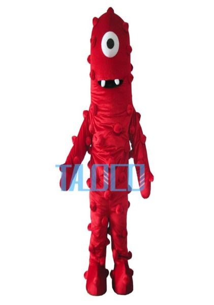 

muno mascot costume from yo gabba gabba dress size 03759770, Red;yellow