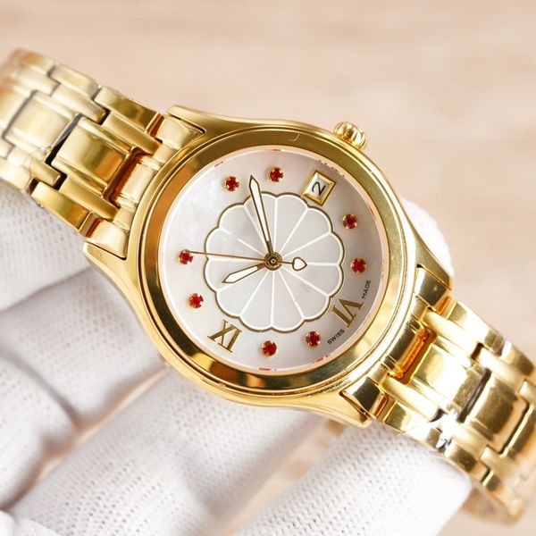 

fashion mechanical womens watch 34mm stainless steel watches montre de luxe watch, Slivery;brown