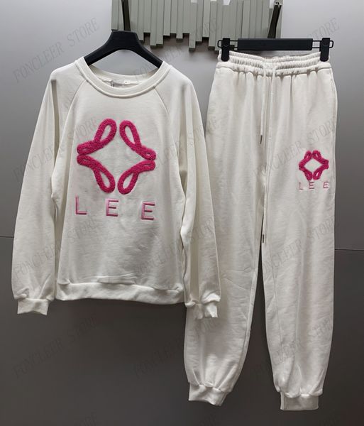 

womens luxury tracksuits sportswear hoodie set fashion casual sweat suit outdoor tracksuit clothes long sleeves pants with fluffy letter s-x, Gray