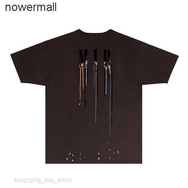 

summer amirly street t letter shirt men's fashion t-shirts tees men wear t shirt brand designer print tshirt short loose tee 5 51xv, White;black