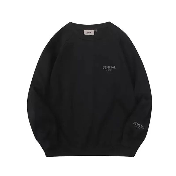 

men hoodies designer hoodie essentail sweatshirts hoody women high street streetwear ess loose hoodie couple cotton sweater389, Black