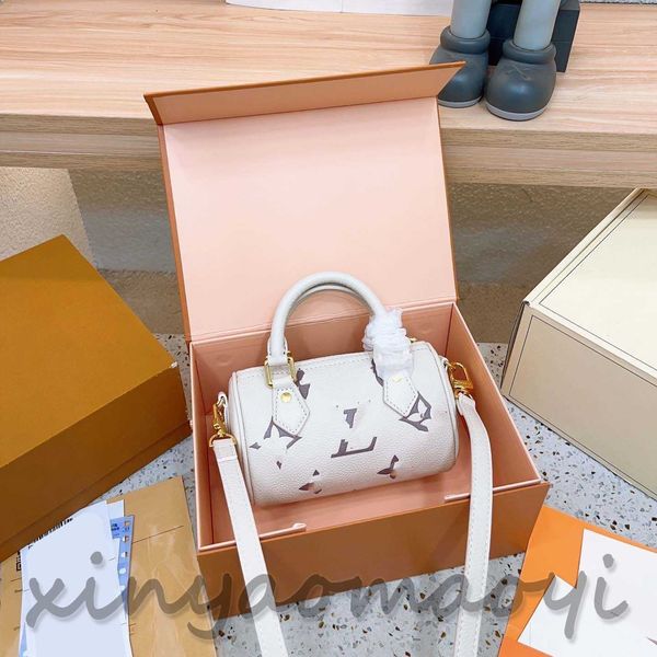 

high edition classic presbyopia designer mini crossbody bag shoulder purse women's messenger bag small cylinder bag baguette bag m81085