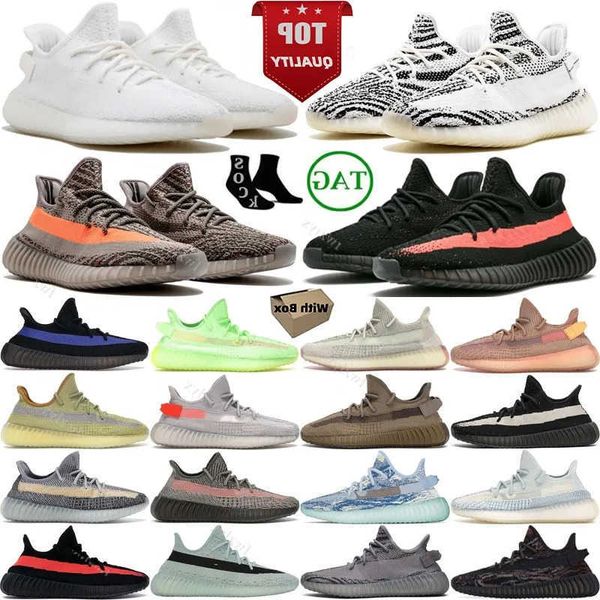

with box designer running shoes men women sneakers zebra bone onyx dazzling blue oreo static reflective pearl carbon beluga black angel 0tei