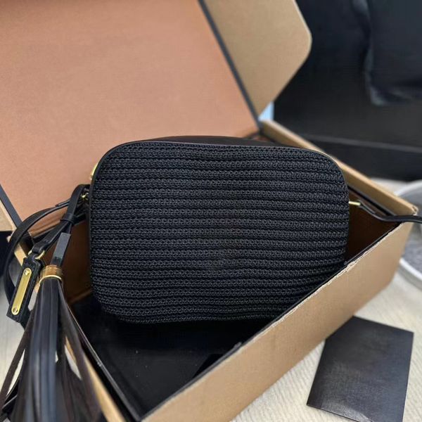 

designer luxury handbag womens lou camera bag shoulder envelope beach bags straw weave leather cross body bag clutch mens city summer vacati
