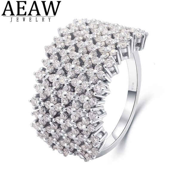

with side stones s925 sterling silver d color 5 row flower shape ring high end fine jewelry for women wholesale 230710
