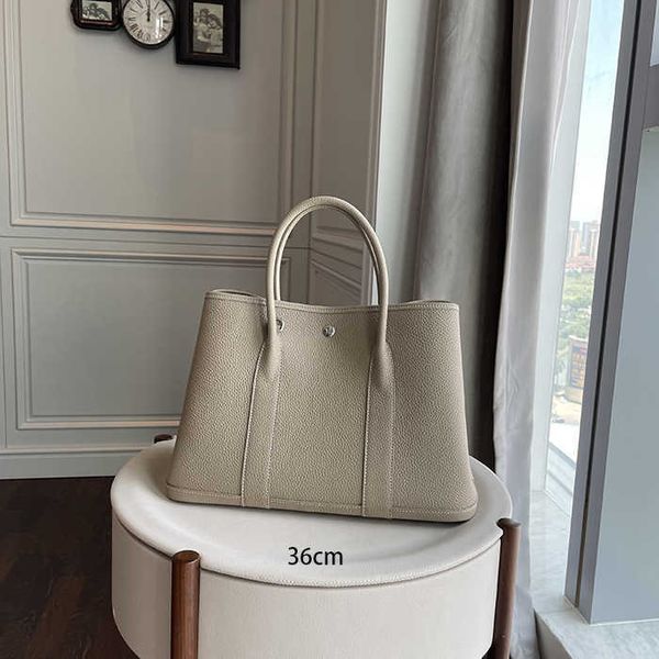 

garden party bags designer leather garden new bag fashion first layer cowhide women's versatile large capacity handbag pure toteohag