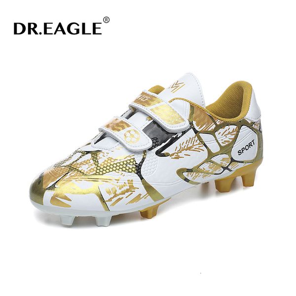 

athletic outdoor dr eagle children s soccer shoes football boots tf fg grass cleats crampon enfant size 28 38 230711, Black