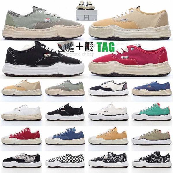 

lm designer dissolving shoes madness maison mihara yasuhiro mmy shoes og canvas lowcut sneaker mens platform womens white black red grey cas